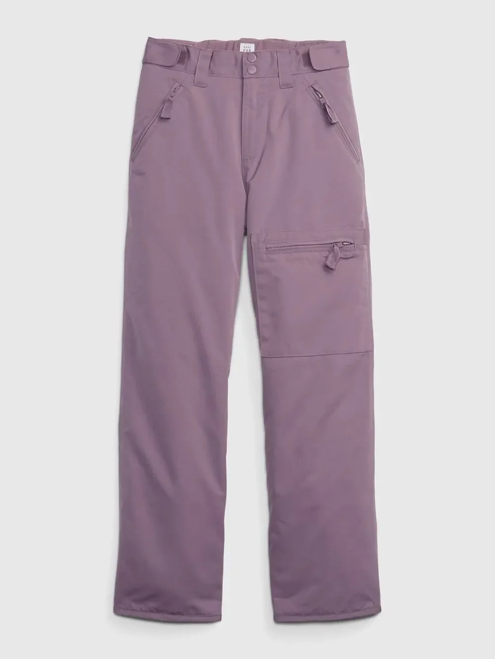 NWT GAP Kids Purple Amethyst Pull On Straight Leg Outdoor Winter Snowpants US 12